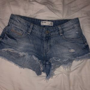 Zara denim shorts